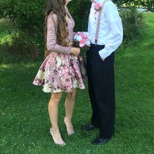 Mauve Homecoming Dress Size 0/1